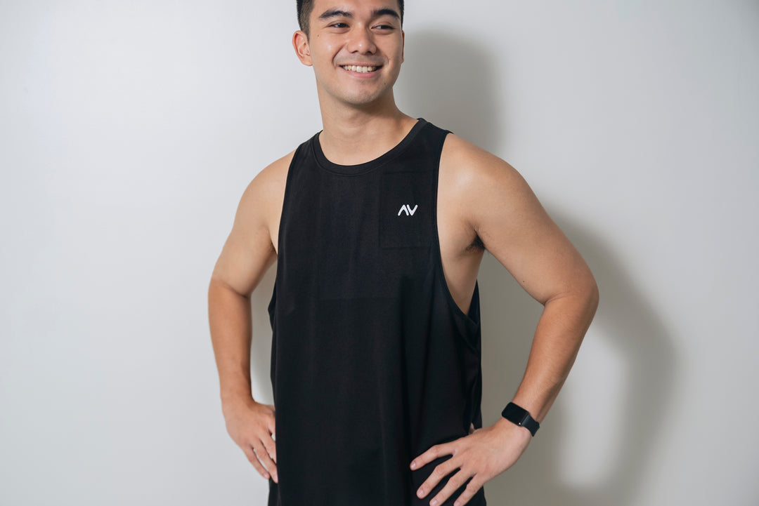 Easy Move Tank Top in Jet Black