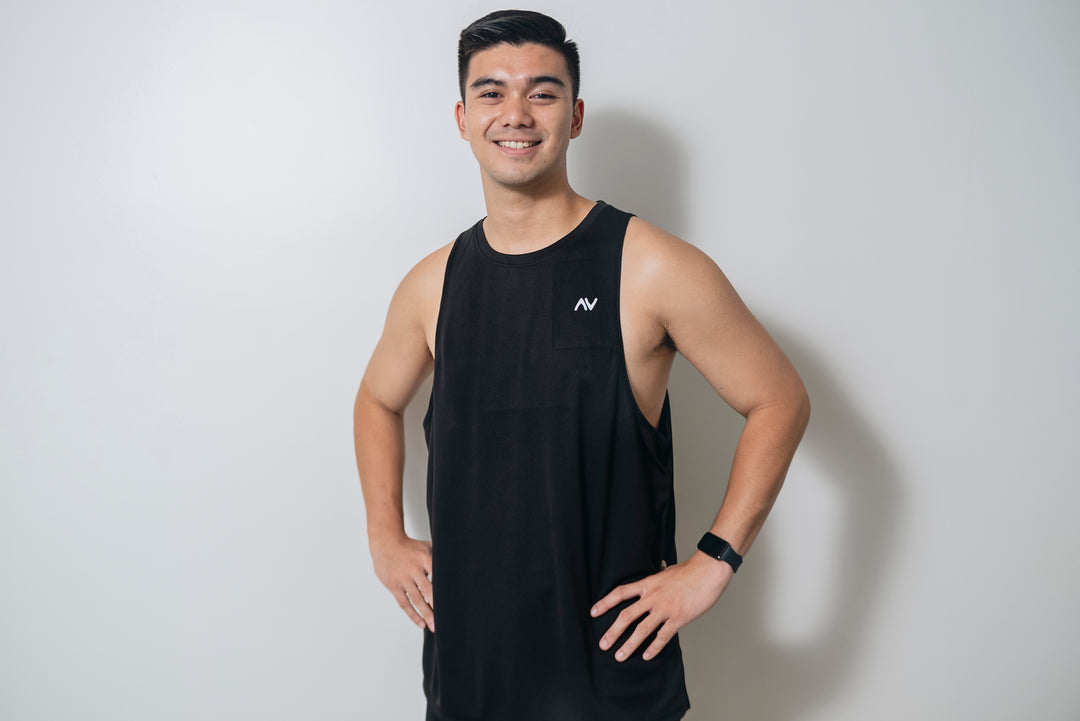 Easy Move Tank Top in Jet Black